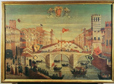 Il Gioco del Ponte dei Pisani by Italian School
